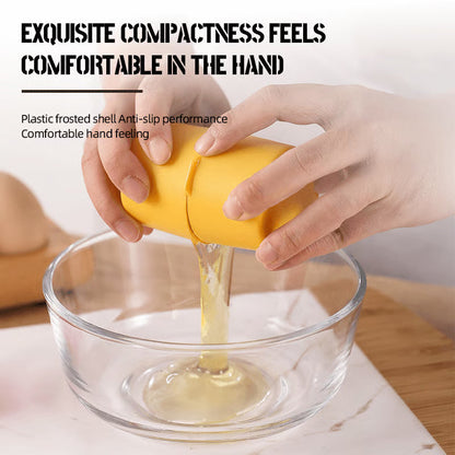 Stainless Steel Egg Opener – Crack, and Separate Easily🍳