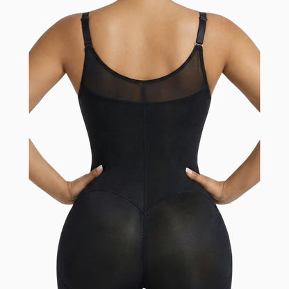 Back view of black shapewear