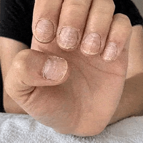 Electric nail grinding demonstration