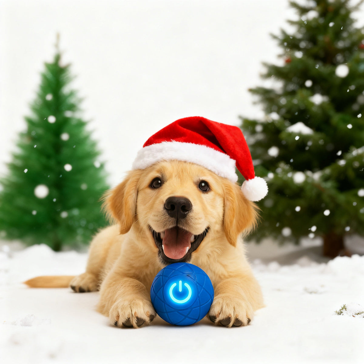 Pet Bouncing Ball for Cats & Dogs