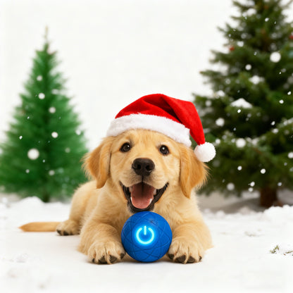 Pet Bouncing Ball for Cats & Dogs