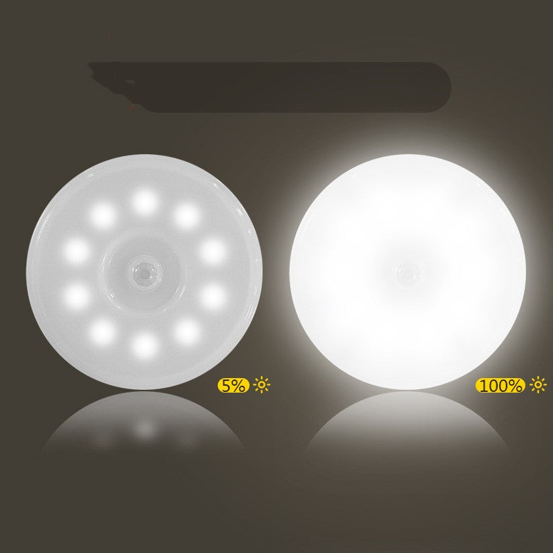 Single-color model shown at low and high brightness