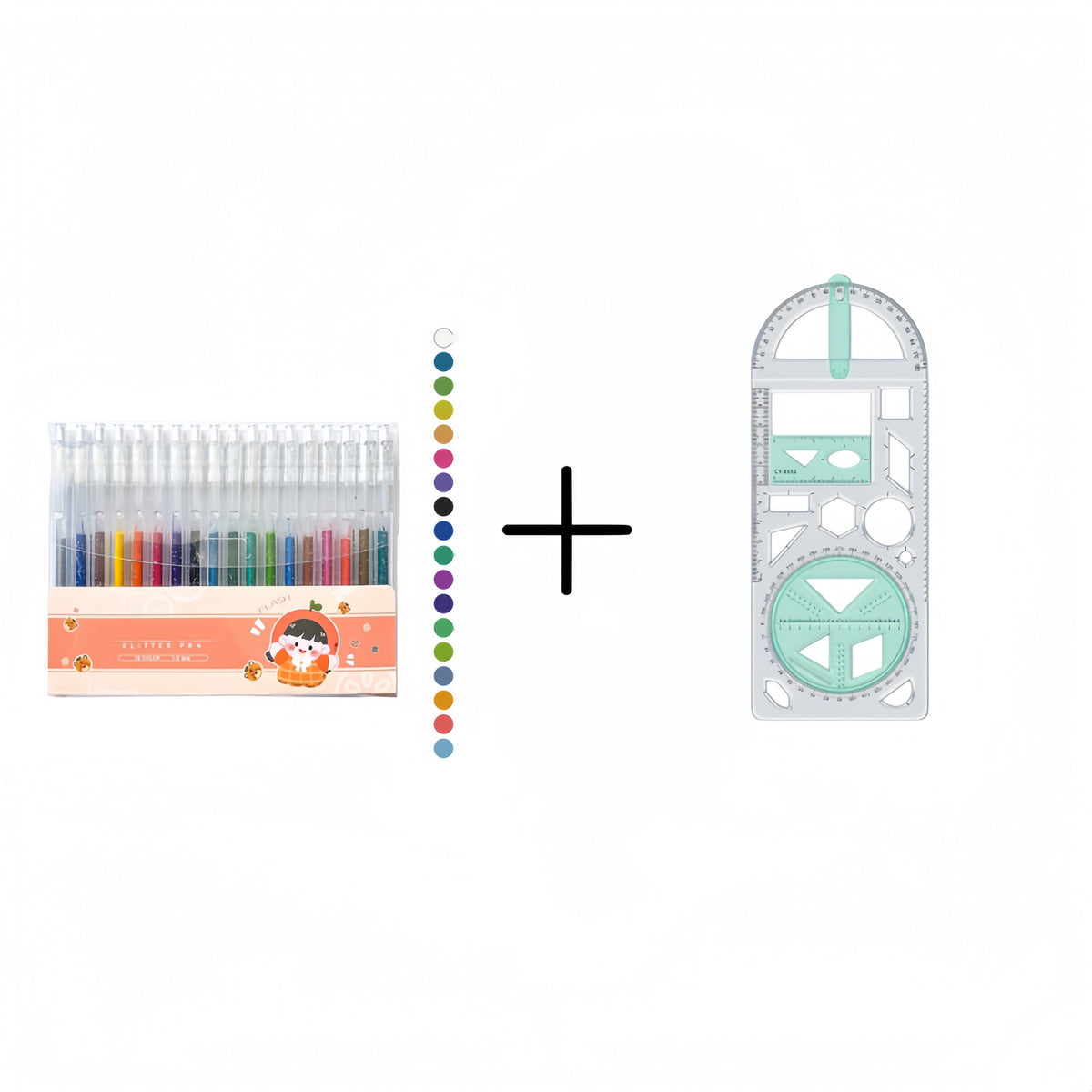 🎨 Quick-Drying Sparkle Pen Set for Cards, Planners and Scrapbooks