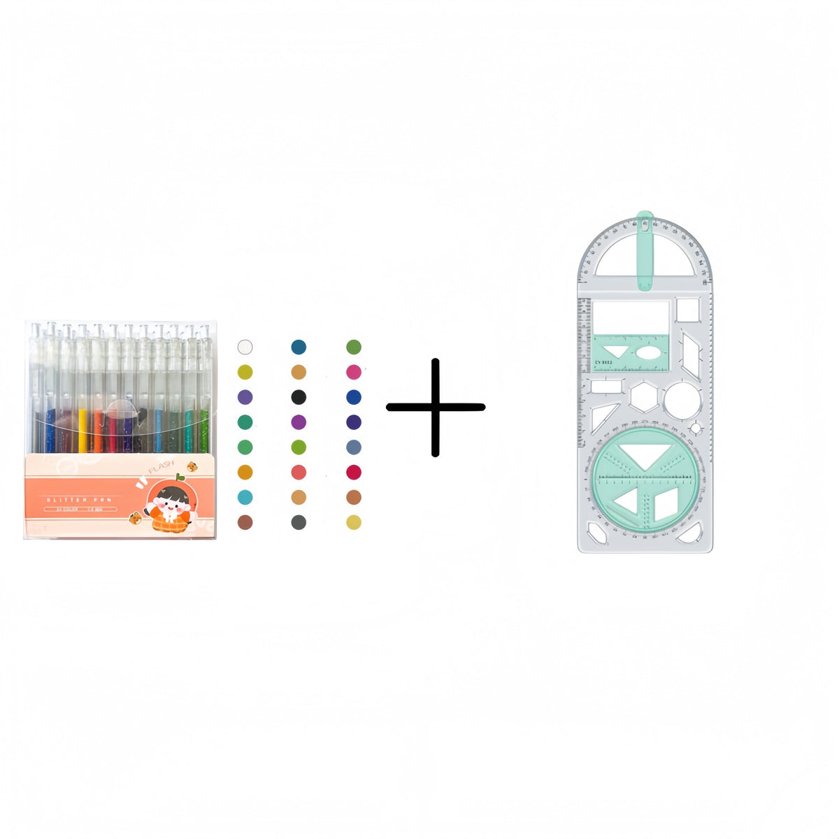 🎨 Quick-Drying Sparkle Pen Set for Cards, Planners and Scrapbooks