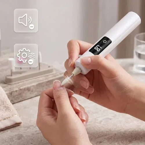 Low-noise nail grinder design