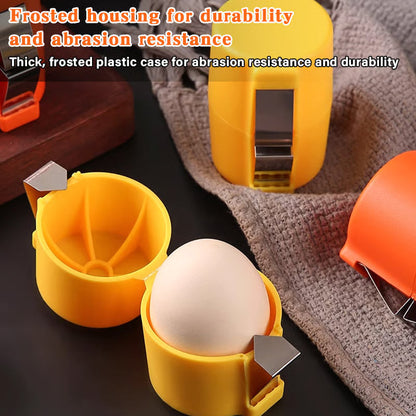 Stainless Steel Egg Opener – Crack, and Separate Easily🍳