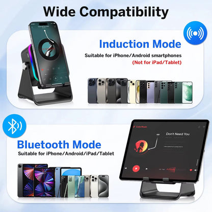 Induction speaker features