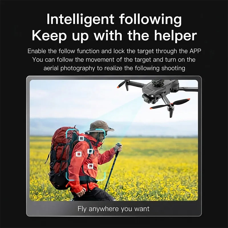 🚁 4K HD Camera Drone – Perfect for Travel, Photography & Gifting 📦 Foldable · Easy to Fly · Long Battery Life[✨ Limited Time Offer: 50% OFF – Perfect Gift for Tech Lovers! 🎁]