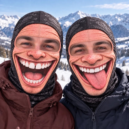 Custom Funny Ski Mask - Personalized Birthday Gifts For Ski Lovers - Powder To The People