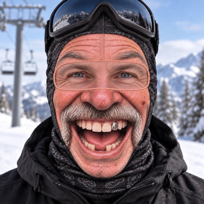 Custom Funny Ski Mask - Personalized Birthday Gifts For Ski Lovers - Powder To The People