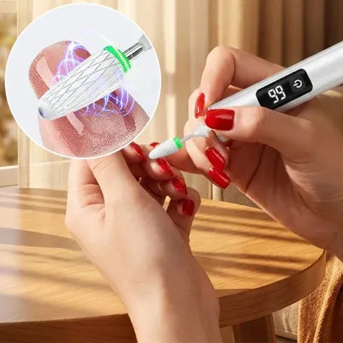 Grinding head and digital display