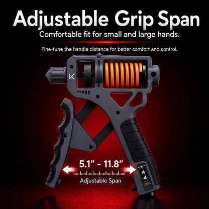 Adjustable handle span