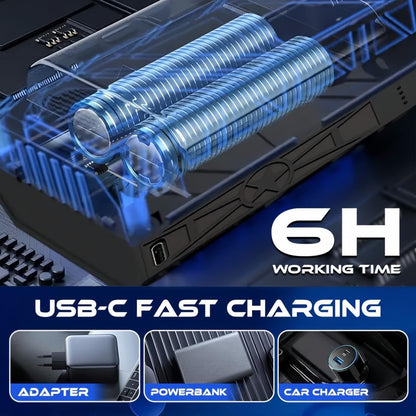 Original Amazon listing — USB-C charging artwork