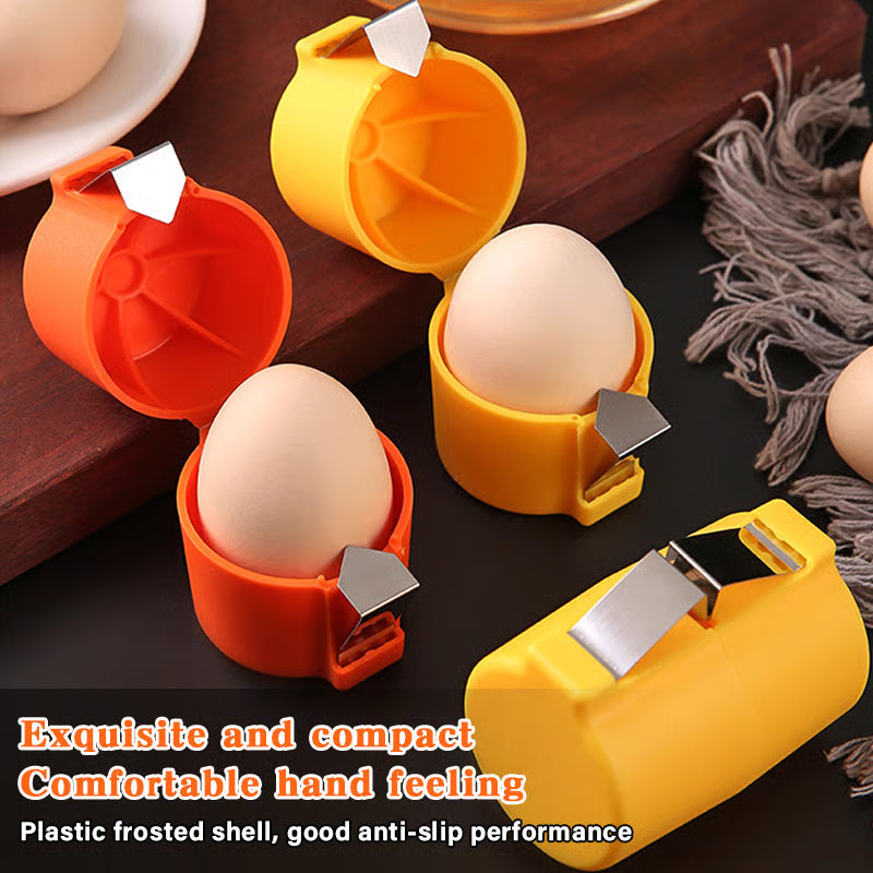 Stainless Steel Egg Opener – Crack, and Separate Easily🍳