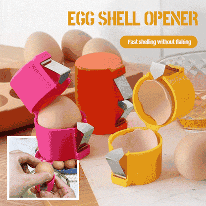 Stainless Steel Egg Opener – Crack, and Separate Easily🍳