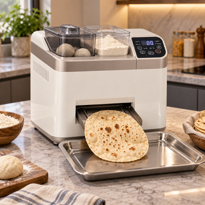 FreshPress countertop appliance and serving tray