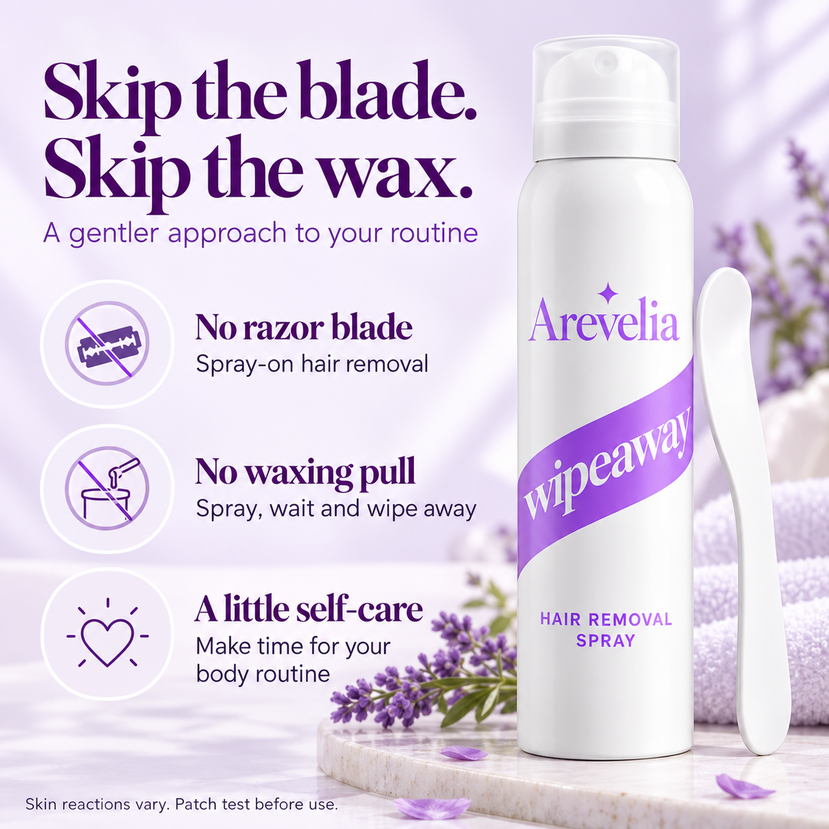 WipeAway | Gentle enough for sensitive skin
