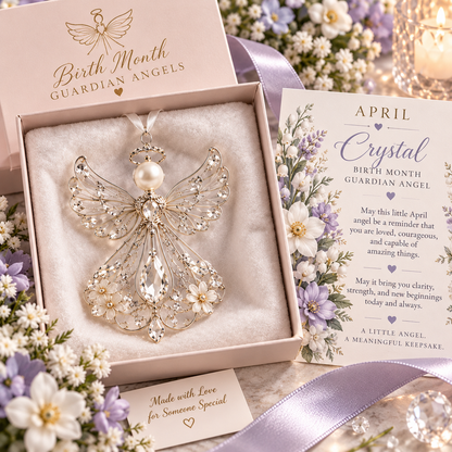 Birth Month Guardian Angel April · Crystal