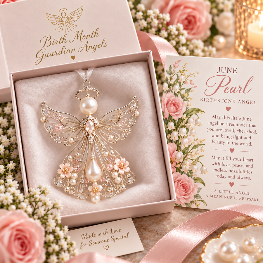 Birth Month Guardian Angel June · Pearl