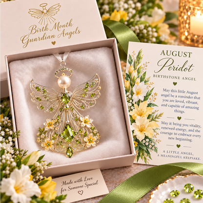 Birth Month Guardian Angel August · Peridot