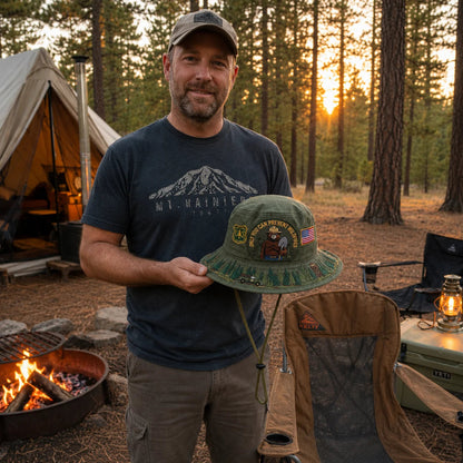 🇺🇸 Last Day Promo - 🐻USFS Only You Can Prevent Wildfires Boonie Hat🌲