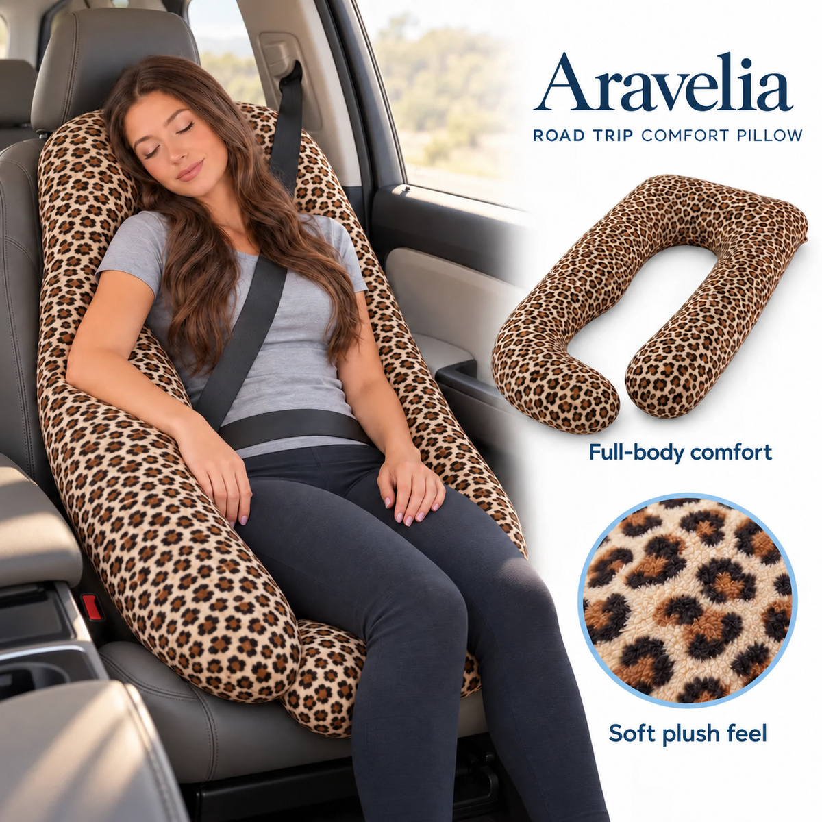 Aravelia RoadTrip Cloud Pillow