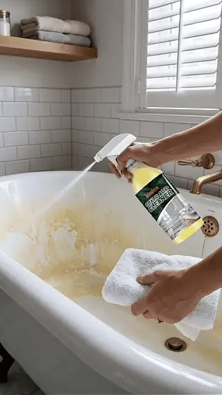 Bathroom cleaner feature illustration 4