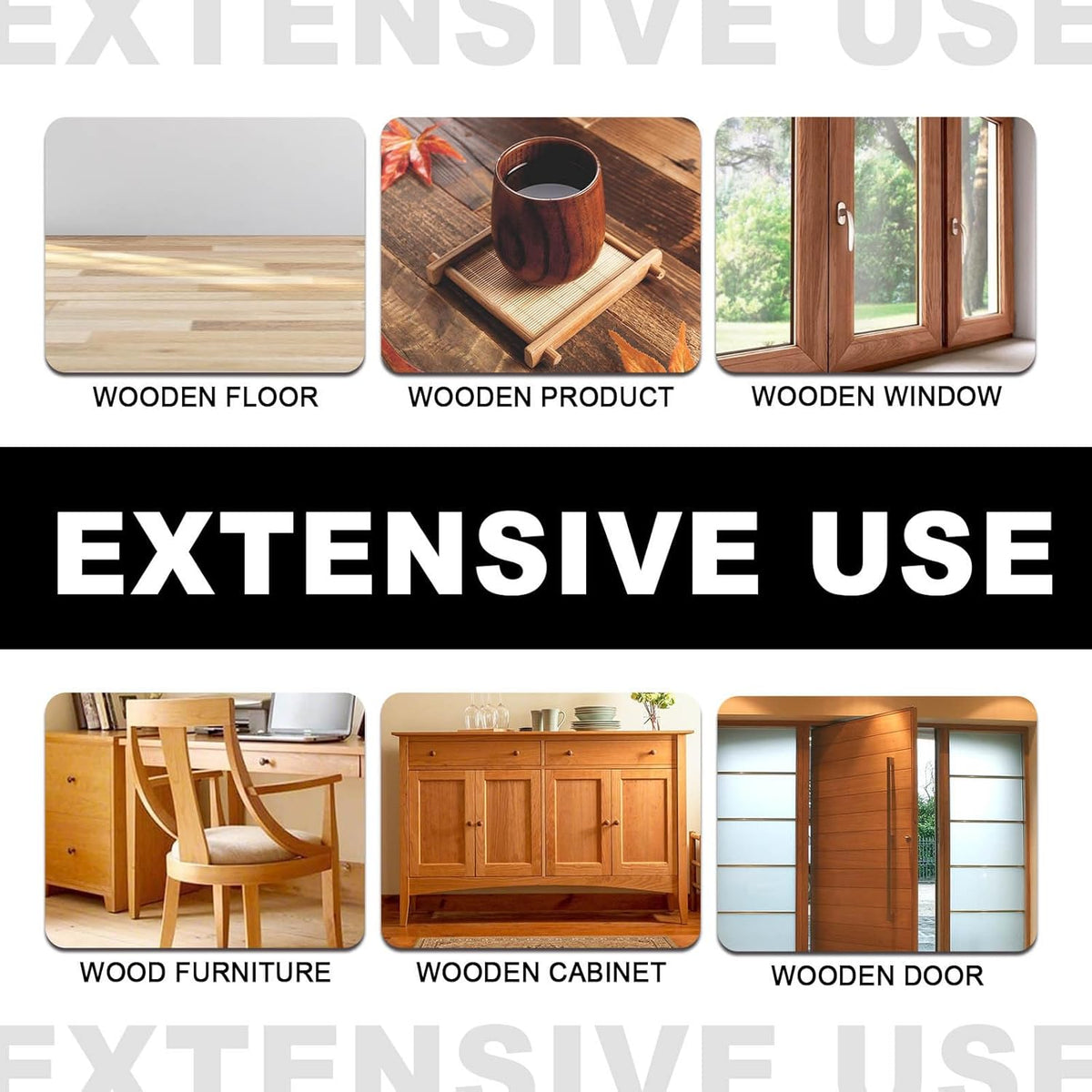 Wooden floors, objects, windows, furniture, cabinets and doors