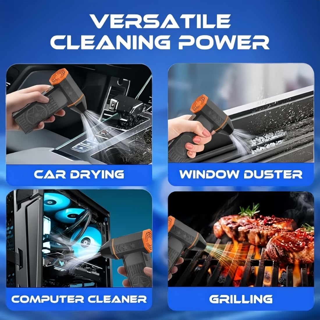 Handheld rechargeable blower product details