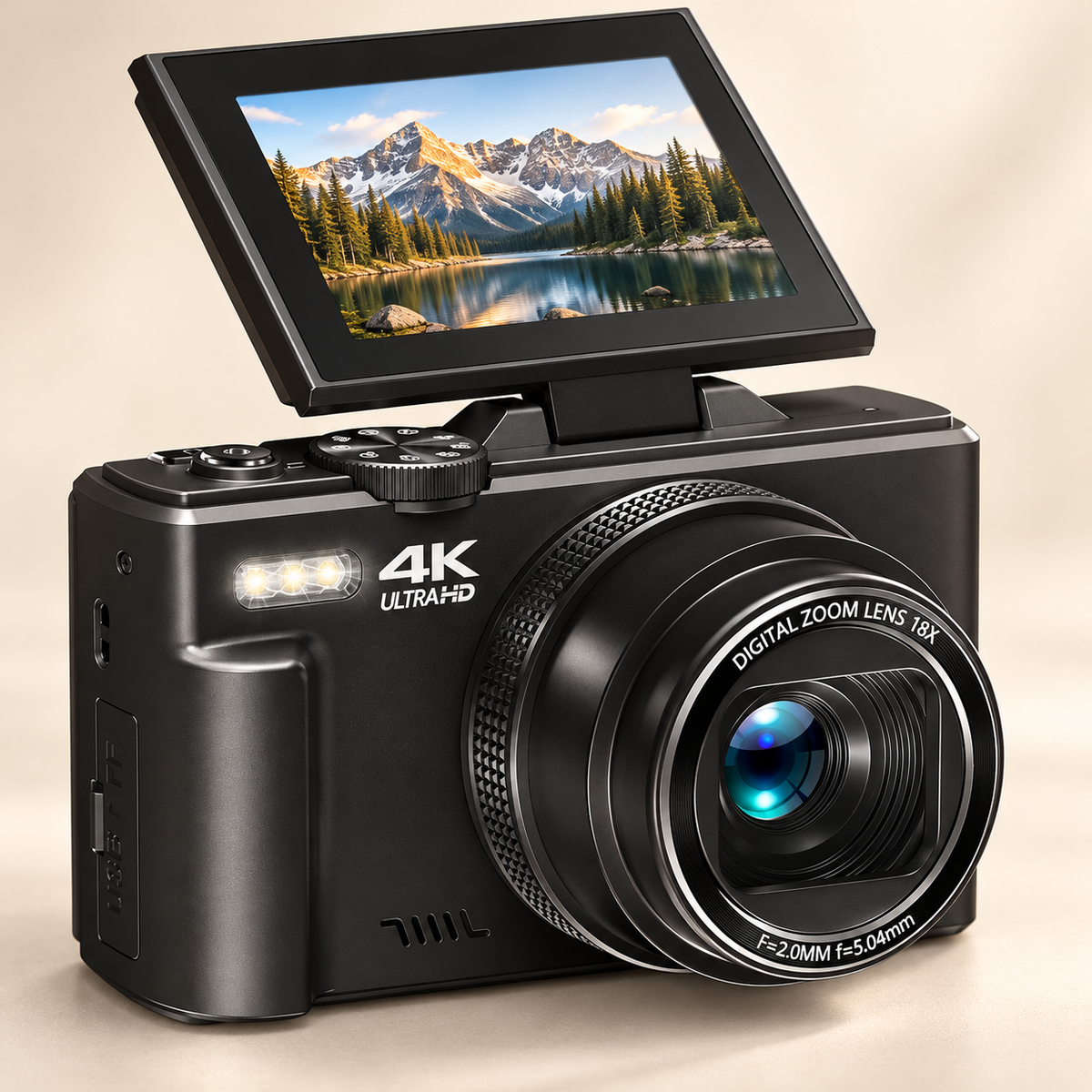 Luma 4K in a warm premium studio setting