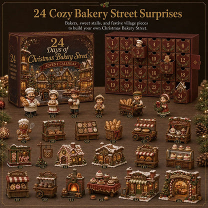 Bakery Street calendar and 24 themed decorative pieces