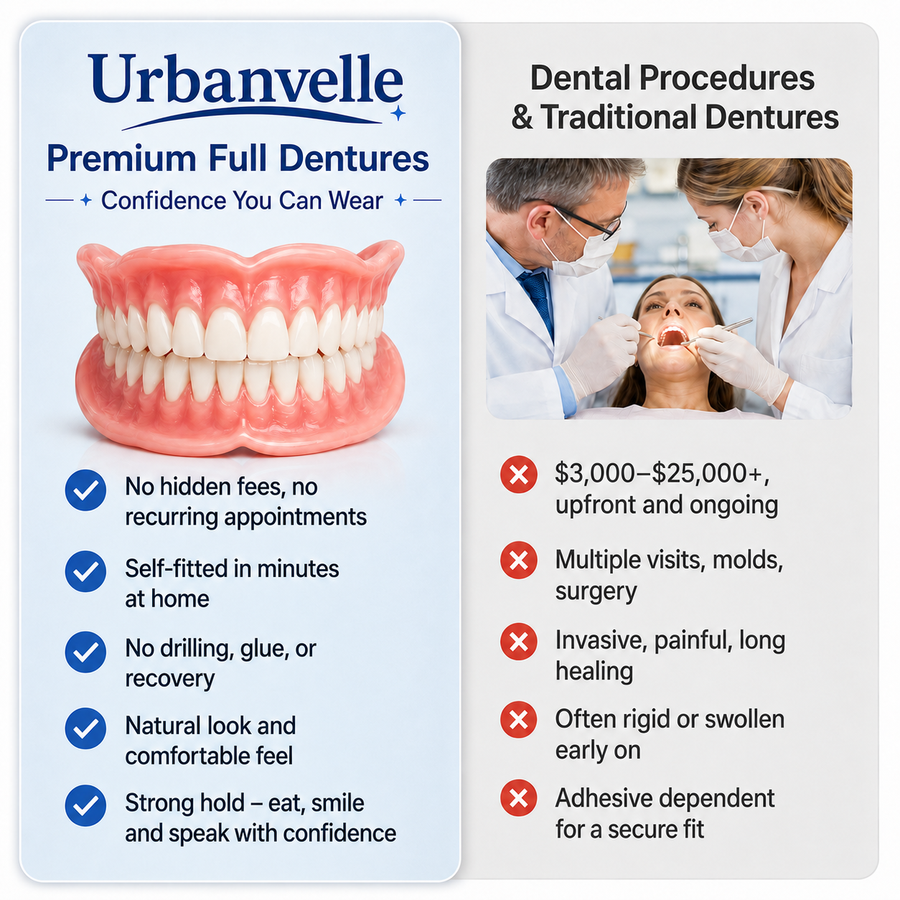 Custom-fit denture set — product view 5