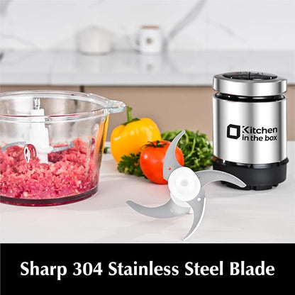 Bi-level stainless steel S-blade assembly