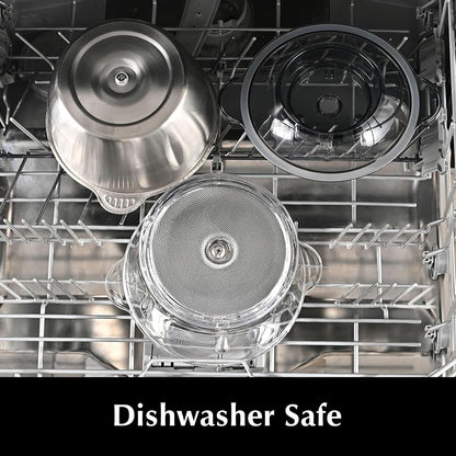 Detachable dishwasher-safe bowls, lids and blades