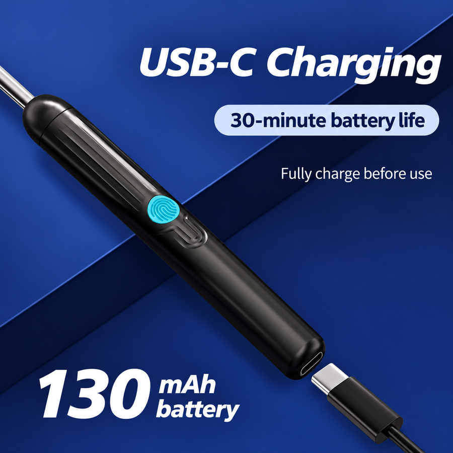 USB-C charging and battery