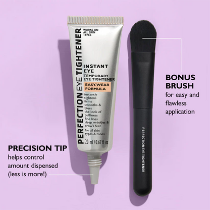 Eye primer tube and application brush
