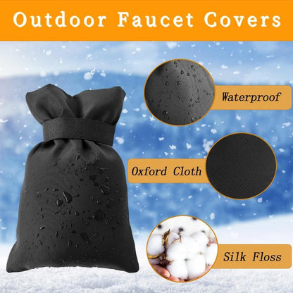Black outdoor faucet covers — materials