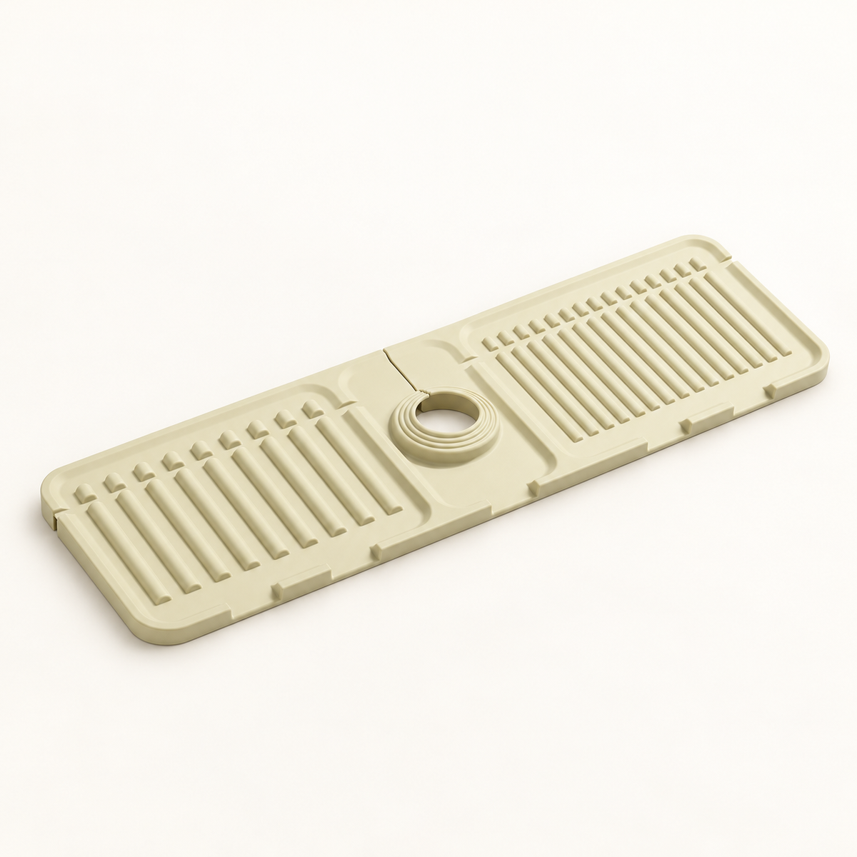 Faucet splash guard — Beige color