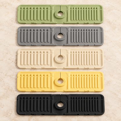 Faucet splash guard — Green, Gray, Beige, Yellow and Black color options