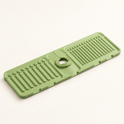 Faucet splash guard — Green color