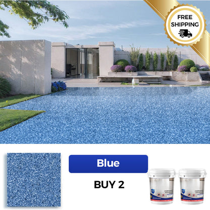 Floor coating — Blue — 1 kg total
