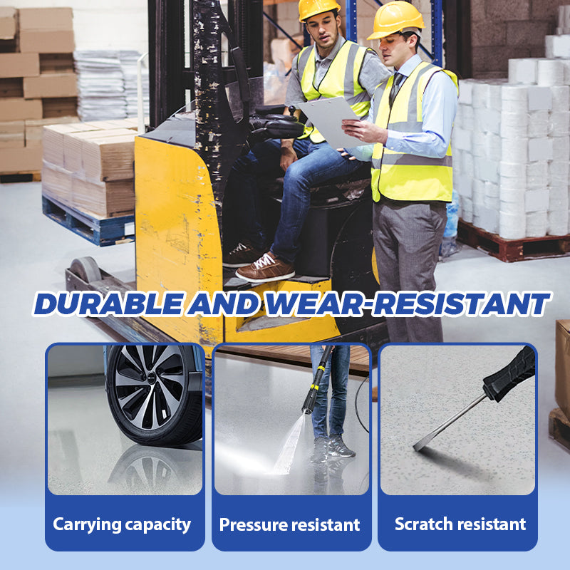 High-Gloss Marble Floor Coating — wear-resistant finish