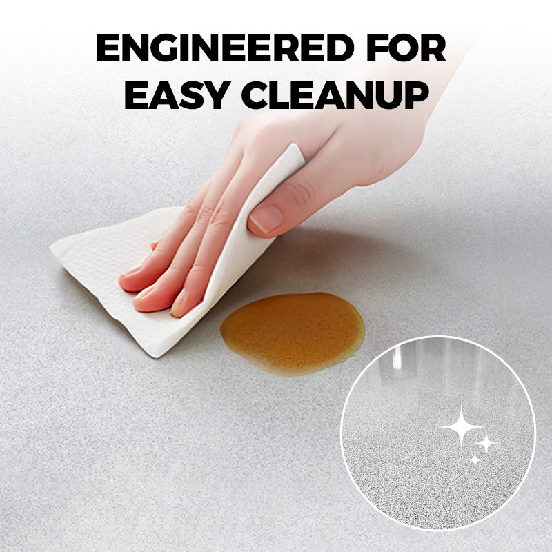 High-Gloss Marble Floor Coating — easy-clean surface