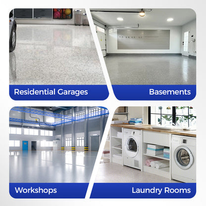 High-Gloss Marble Floor Coating — room ideas
