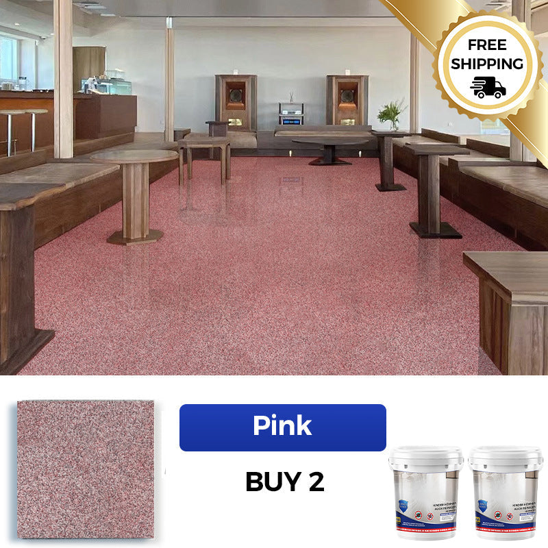 Floor coating — Pink — 1 kg total
