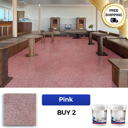 Floor coating — Pink — 1 kg total