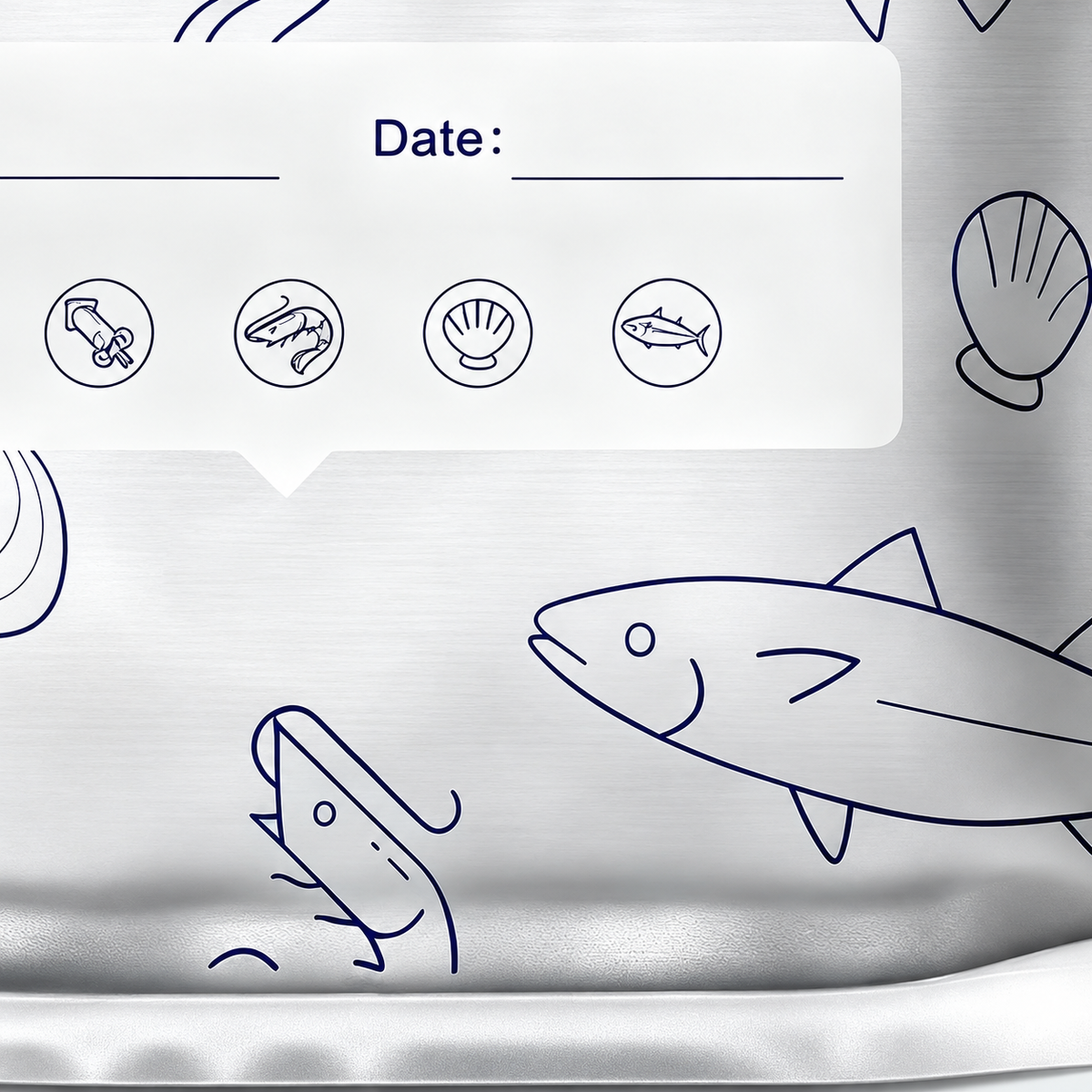 Writable contents and date label detail