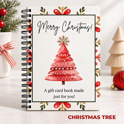 Christmas Tree Christmas gift card book cover
