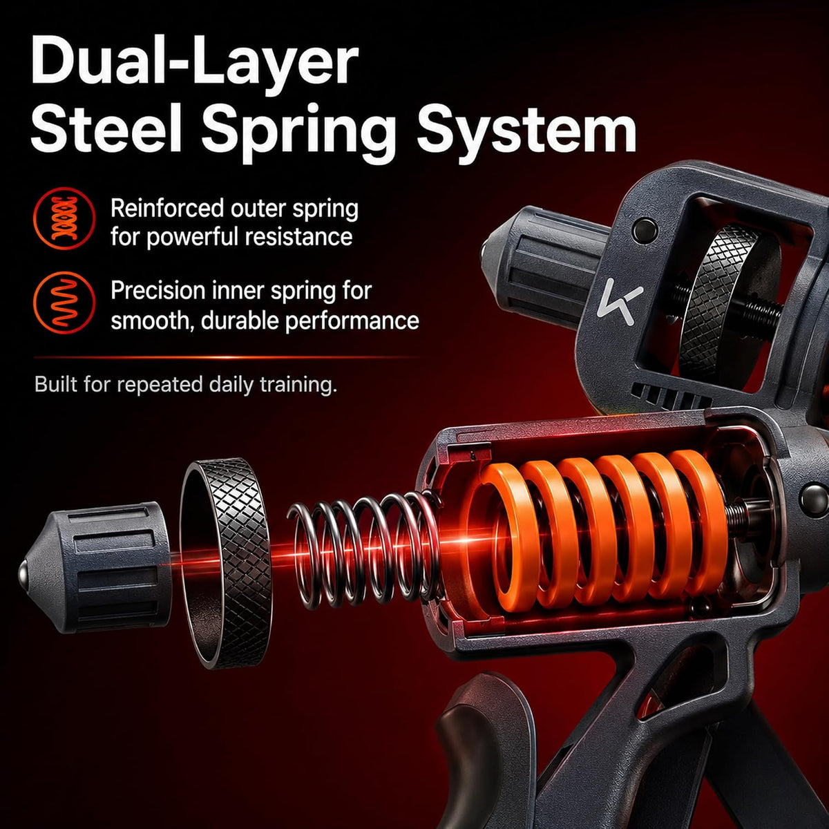 H-shaped grip trainer product detail