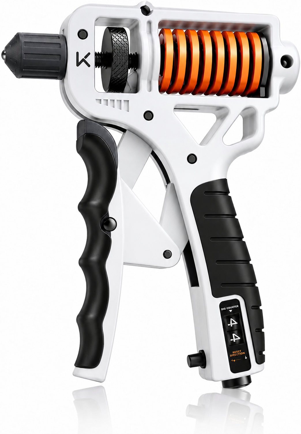 White H-shaped grip strengthener